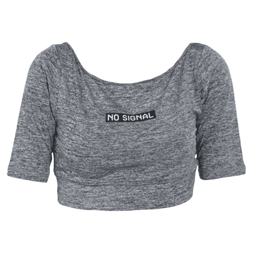 NO SIGNAL CROP TOP | Welcome to Petro Sports Online Shop